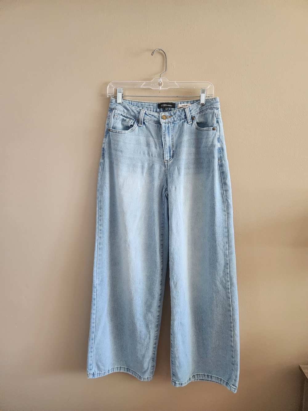 BCBGeneration Light Blue Wide Leg Jeans